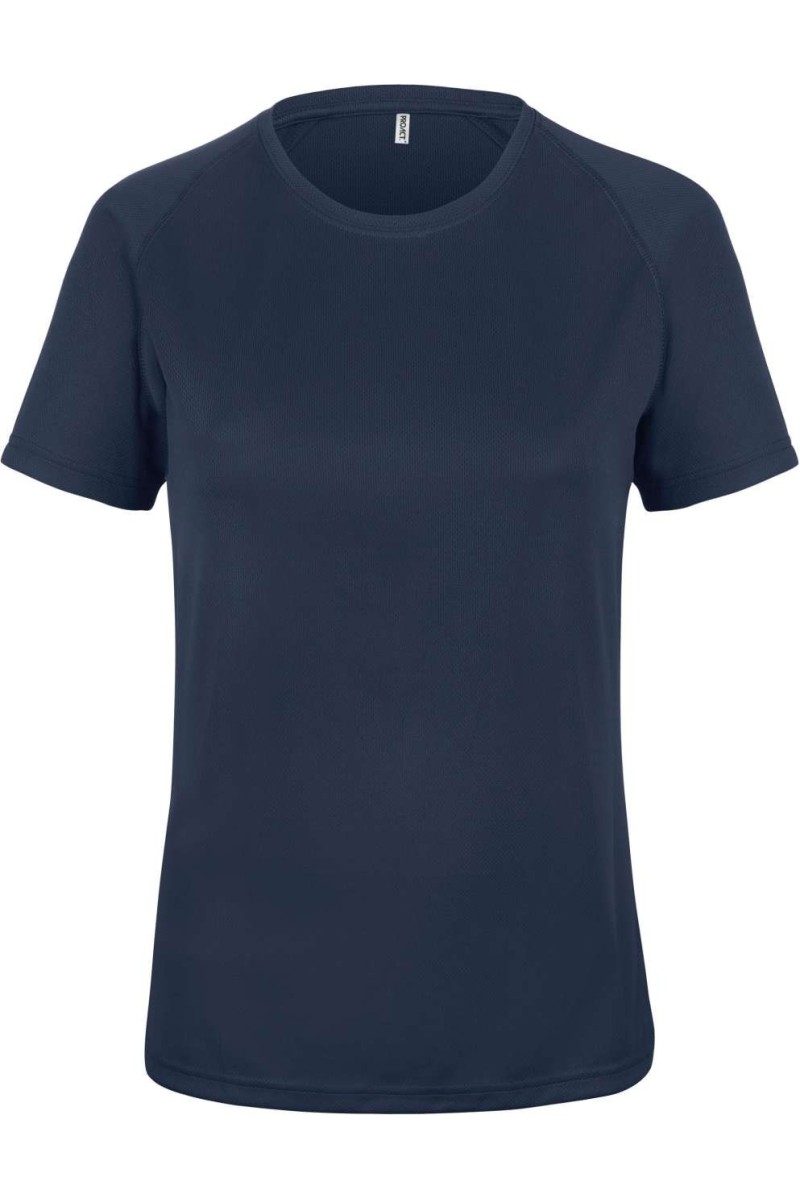 LADIES' SHORT-SLEEVED SPORTS T-SHIRT