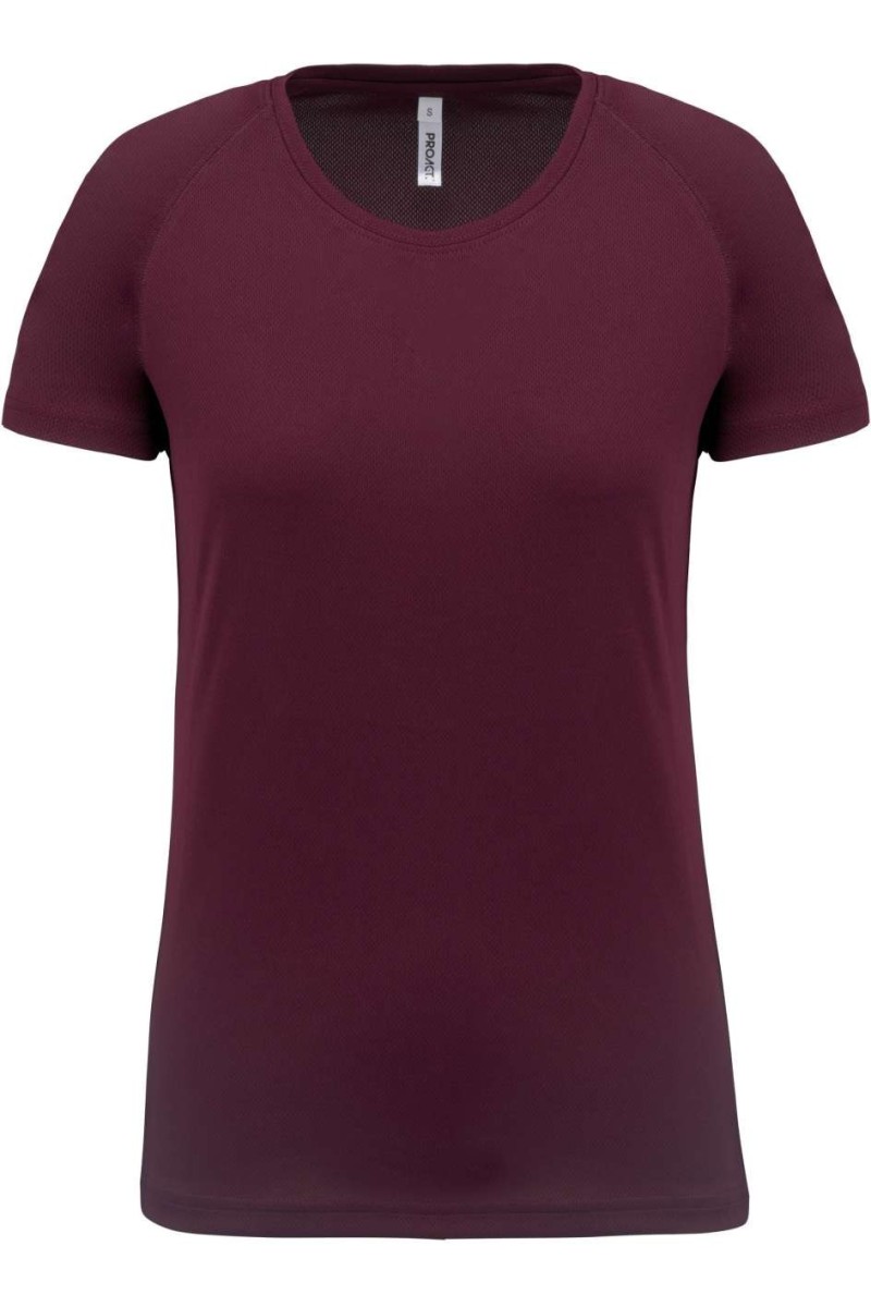LADIES' SHORT-SLEEVED SPORTS T-SHIRT