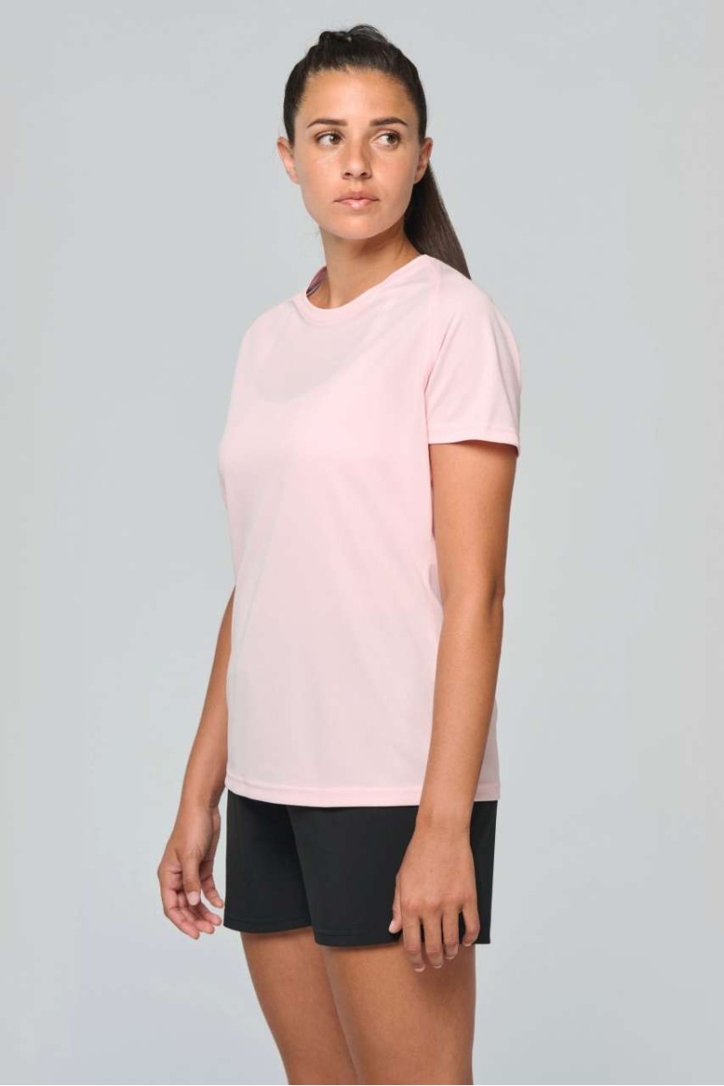 LADIES' SHORT-SLEEVED SPORTS T-SHIRT
