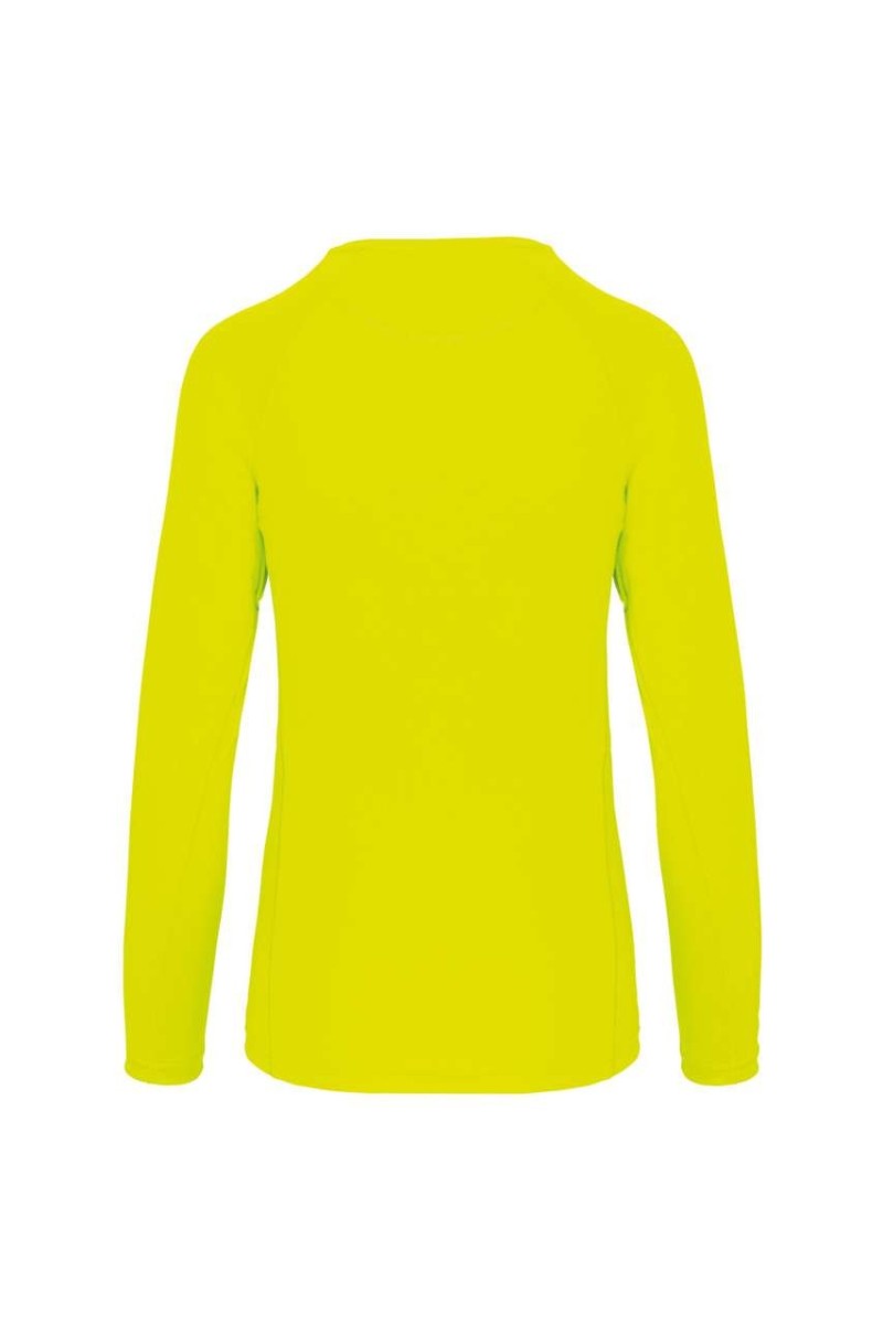 LADIES' LONG-SLEEVED SPORTS T-SHIRT