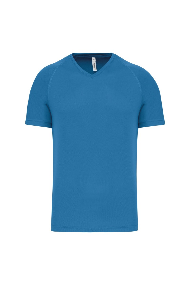 MEN’S V-NECK SHORT-SLEEVED SPORTS T-SHIRT