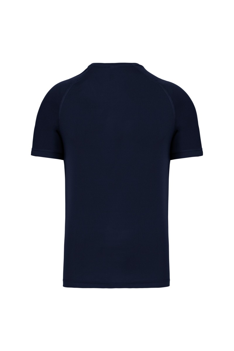 TRICOU SPORT CU MÂNECĂ SCURTĂ ȘI GÂT ÎN V PENTRU BĂRBAȚI