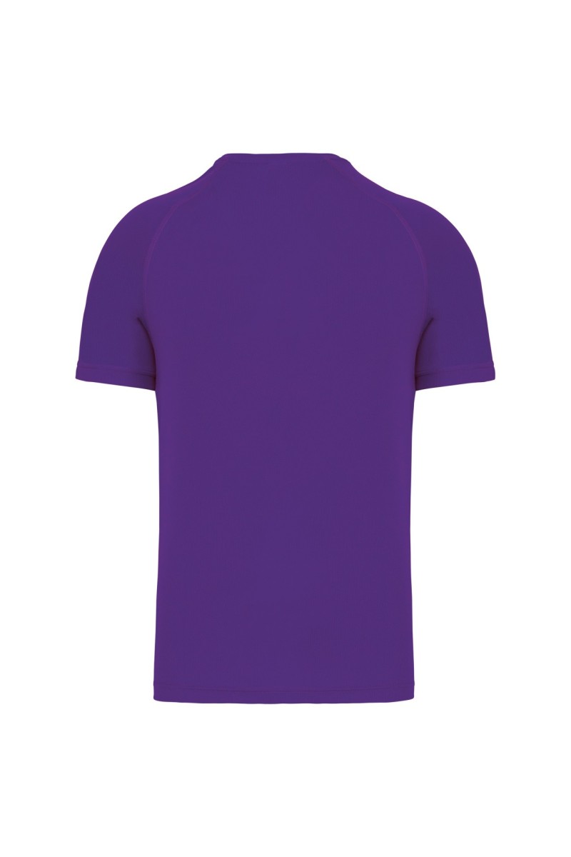 TRICOU SPORT CU MÂNECĂ SCURTĂ ȘI GÂT ÎN V PENTRU BĂRBAȚI
