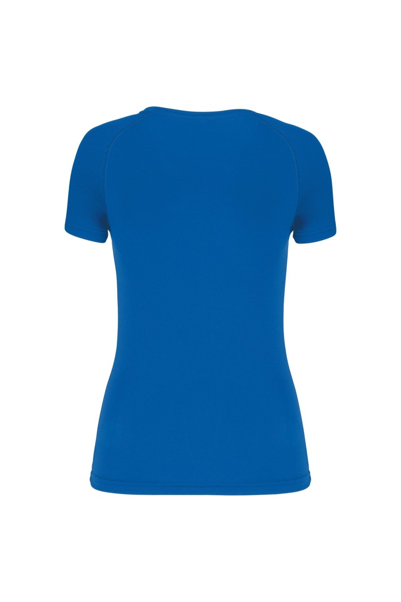 LADIES’ V-NECK SHORT-SLEEVED SPORTS T-SHIRT