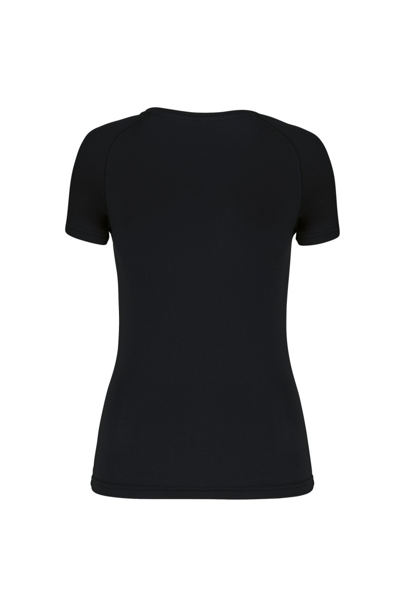TRICOU SPORT CU MÂNECĂ SCURTĂ ȘI GÂT ÎN V PENTRU FEMEI