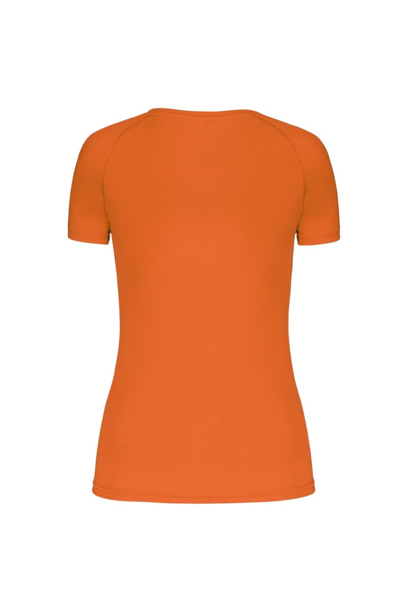 TRICOU SPORT CU MÂNECĂ SCURTĂ ȘI GÂT ÎN V PENTRU FEMEI