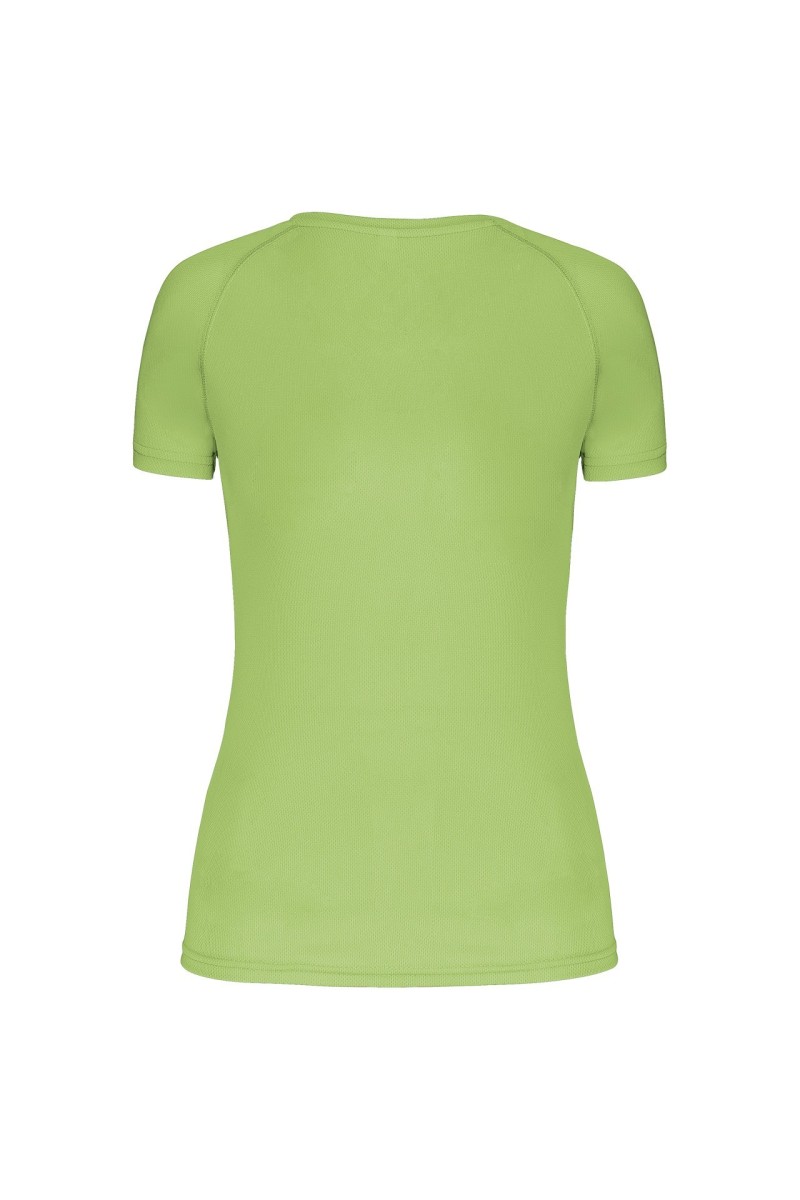TRICOU SPORT CU MÂNECĂ SCURTĂ ȘI GÂT ÎN V PENTRU FEMEI