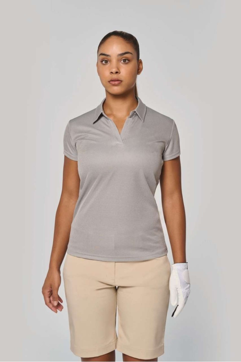 TRICOU POLO CU MÂNECĂ SCURTĂ PENTRU FEMEI
