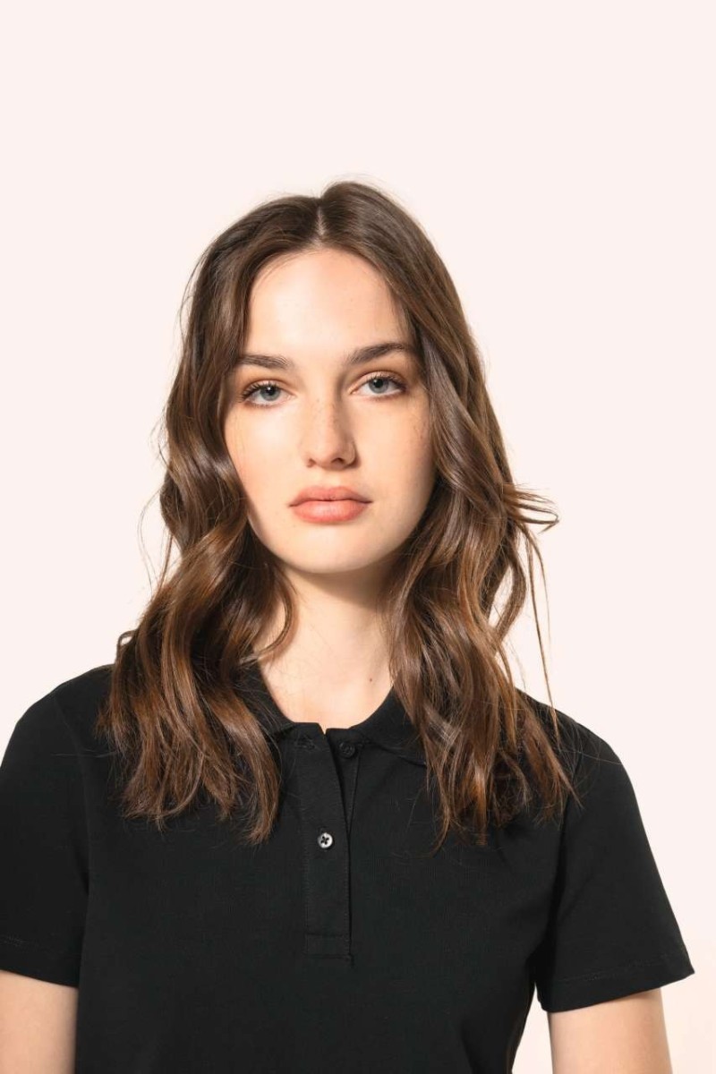 LADIES' SHORT-SLEEVED SUPIMA® POLO SHIRT