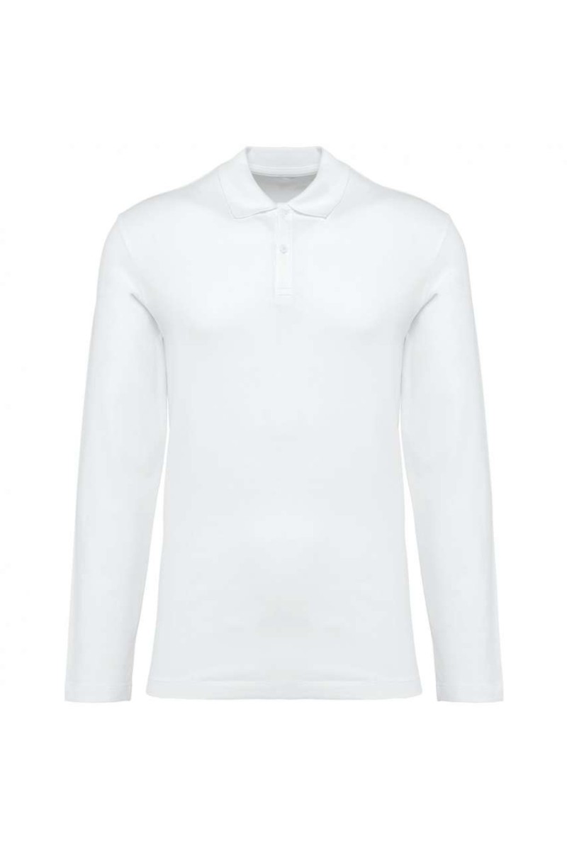 MEN'S LONG-SLEEVED SUPIMA® POLO SHIRT