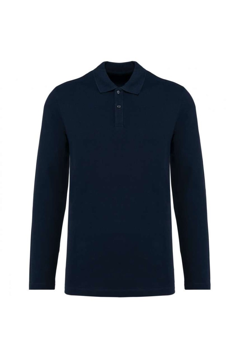 MEN'S LONG-SLEEVED SUPIMA® POLO SHIRT