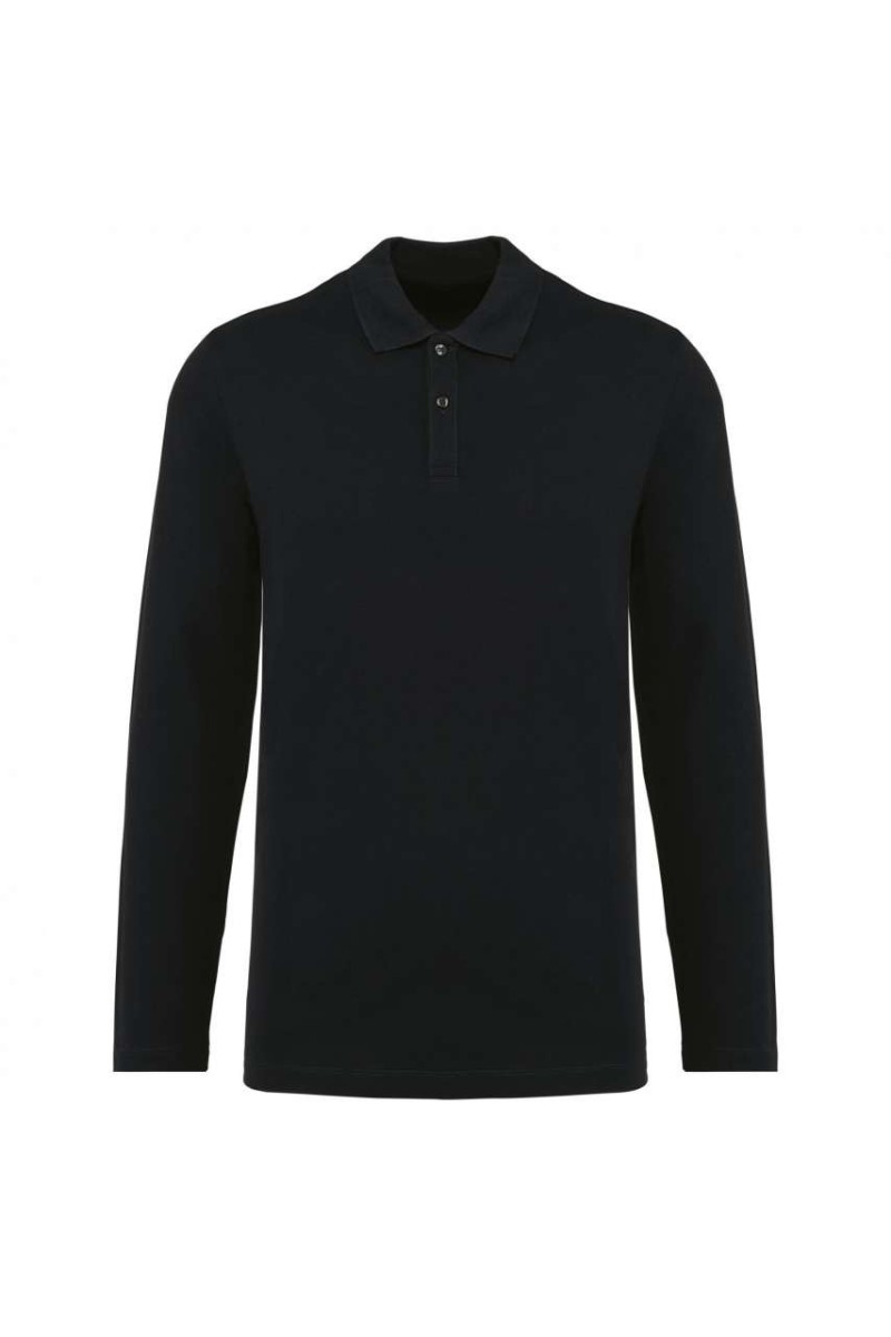 MEN'S LONG-SLEEVED SUPIMA® POLO SHIRT