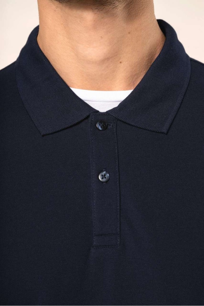 MEN'S LONG-SLEEVED SUPIMA® POLO SHIRT