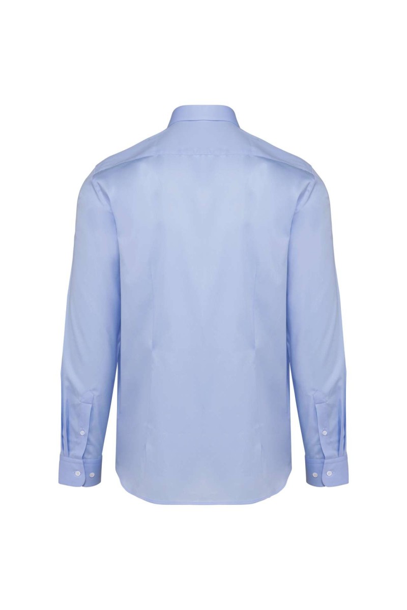 MEN'S PINPOINT OXFORD LONG-SLEEVED SHIRT