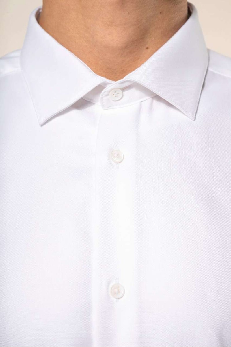 MEN'S PINPOINT OXFORD LONG-SLEEVED SHIRT