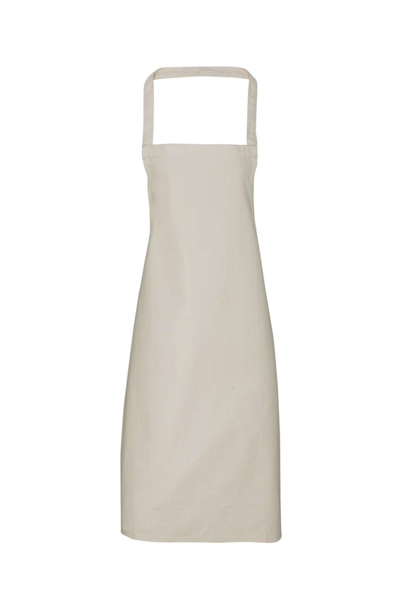 100% ORGANIC COTTON BIB APRON