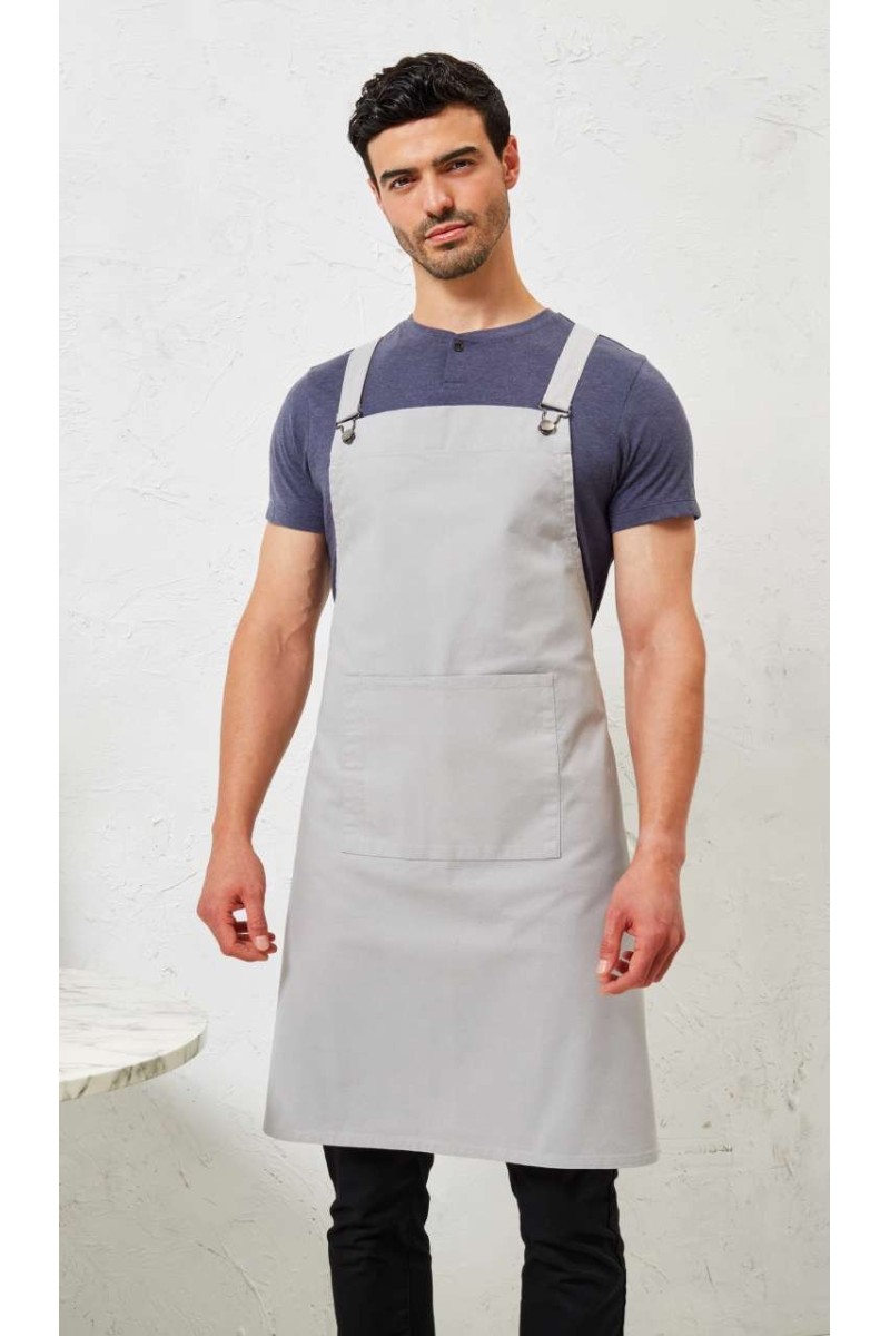 CROSS BACK ’BARISTA’ BIB APRON