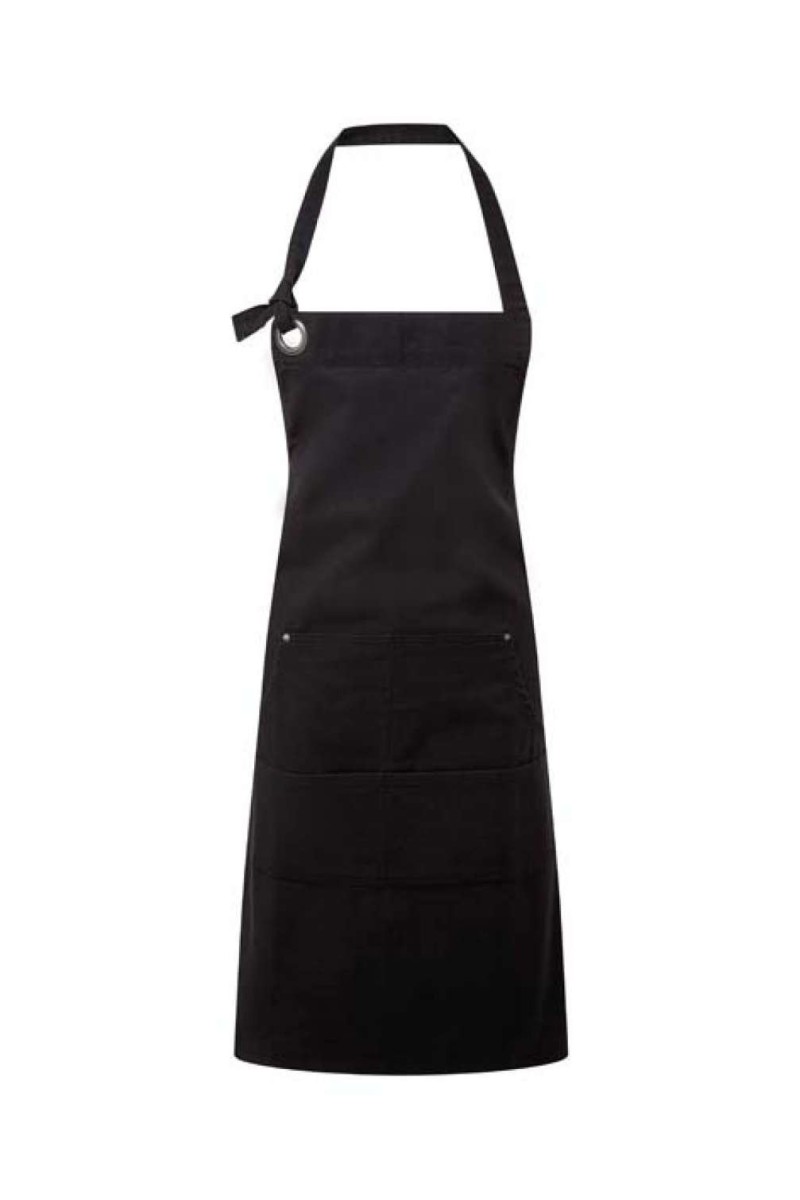 'CALIBRE' HEAVY COTTON CANVAS POCKET APRON