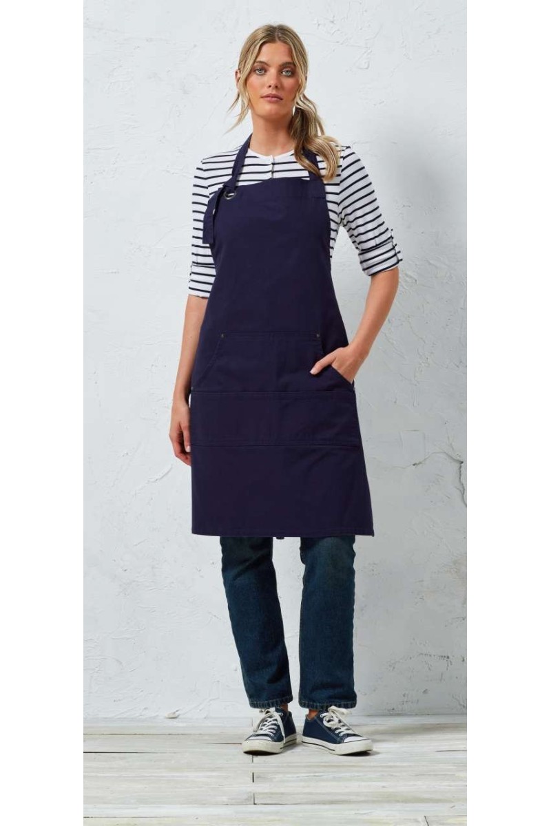 'CALIBRE' HEAVY COTTON CANVAS POCKET APRON