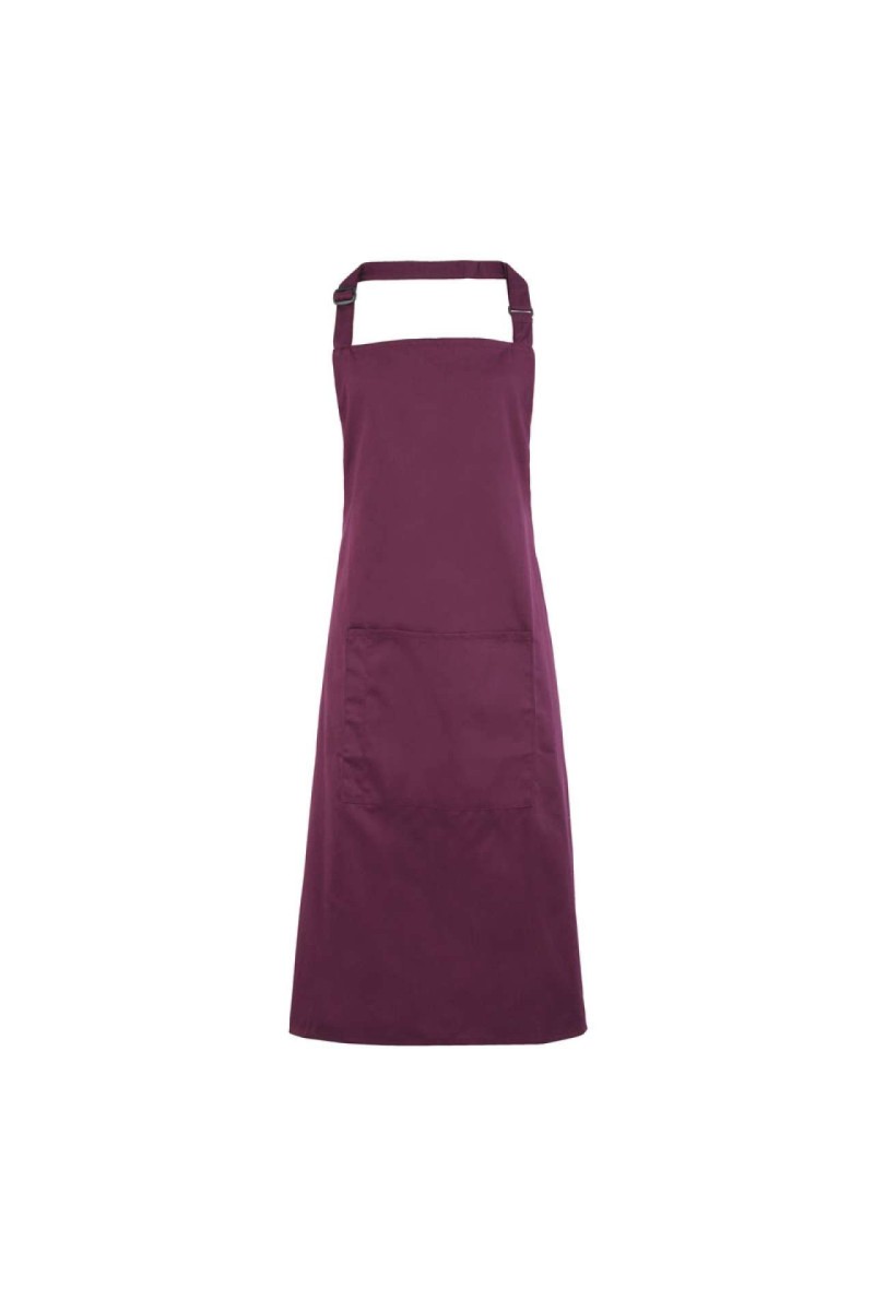 'COLOURS COLLECTION’ BIB APRON WITH POCKET