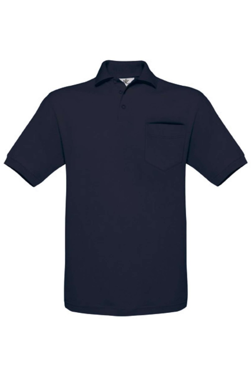 Tricou polo B&C Safran Pocket