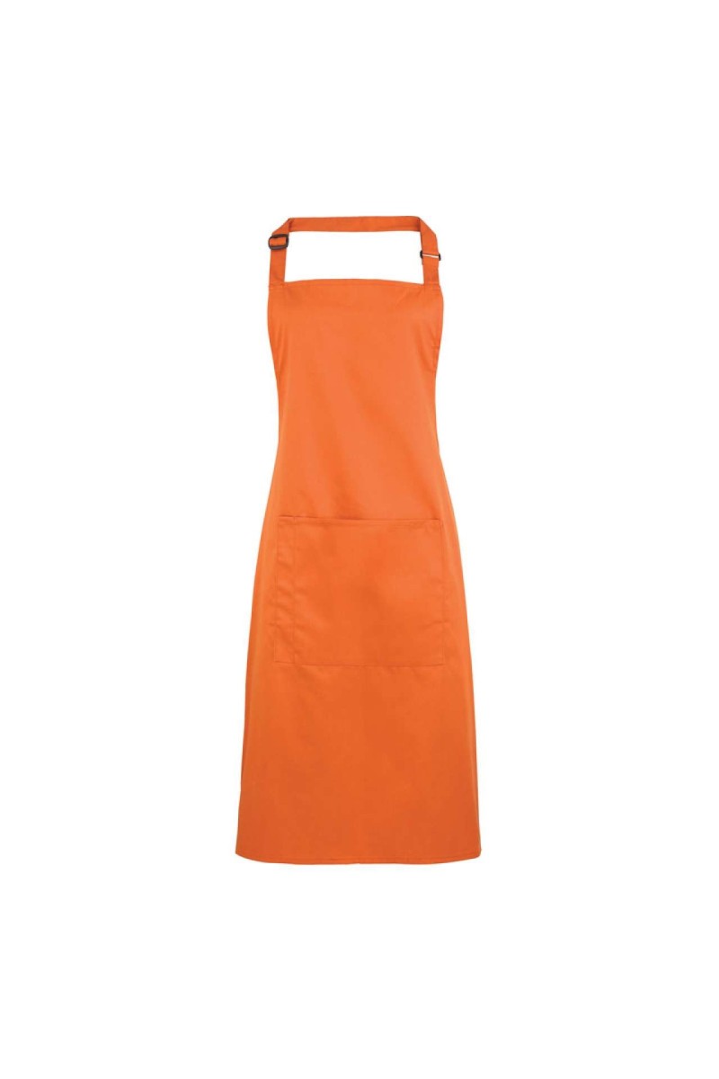 'COLOURS COLLECTION’ BIB APRON WITH POCKET