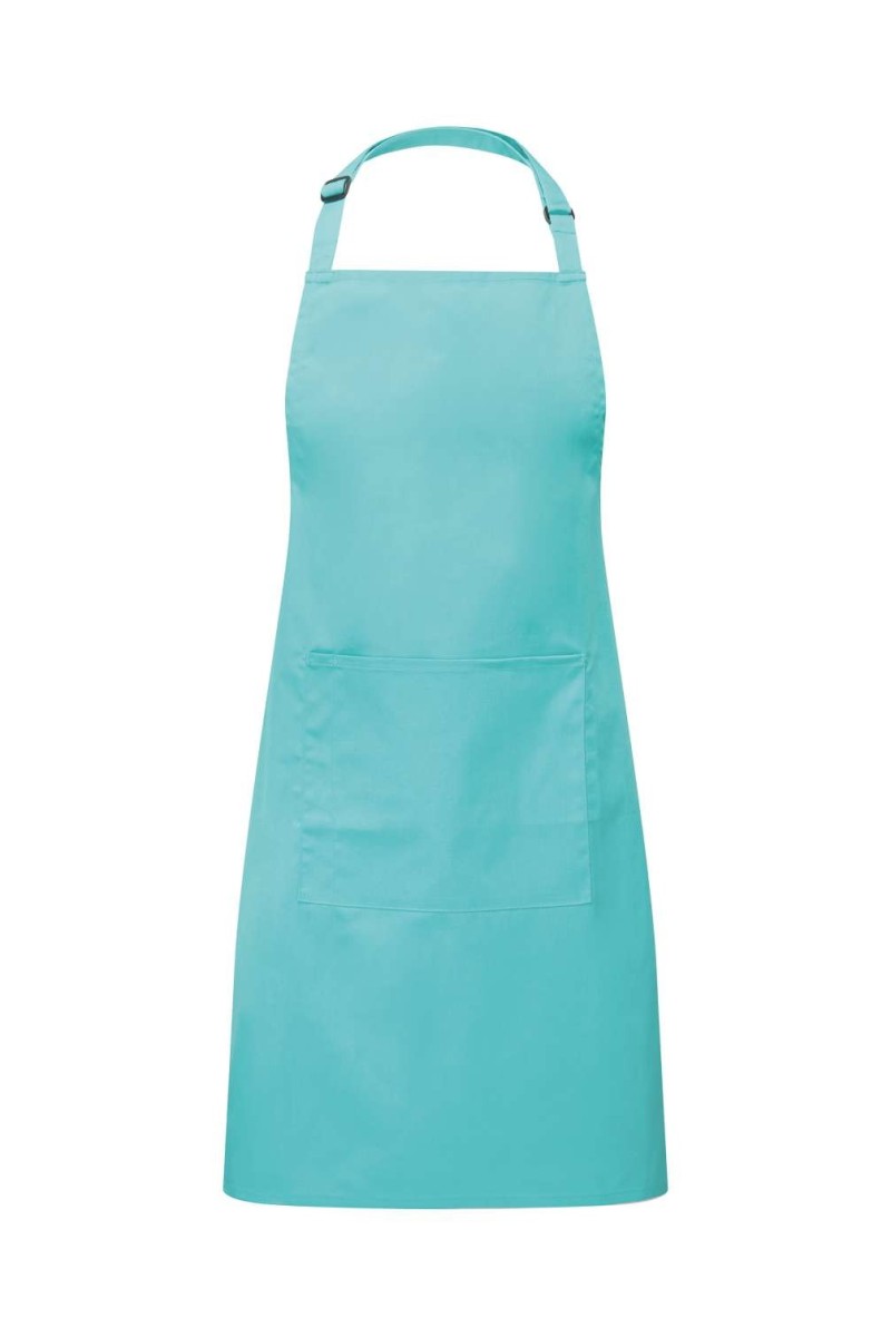 'COLOURS COLLECTION’ BIB APRON WITH POCKET