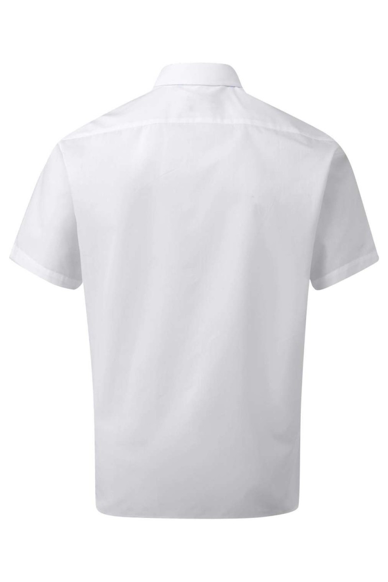 MEN'S SHORT SLEEVE POPLIN SHIRT