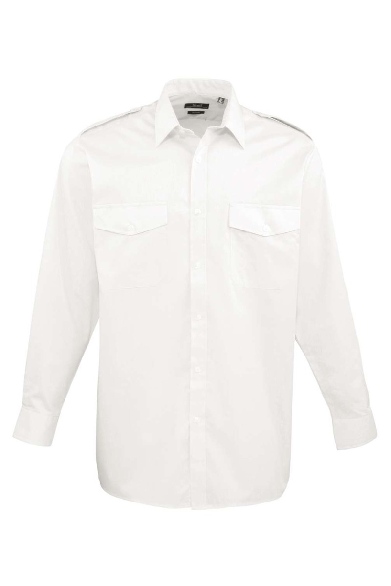 MEN’S LONG SLEEVE PILOT SHIRT