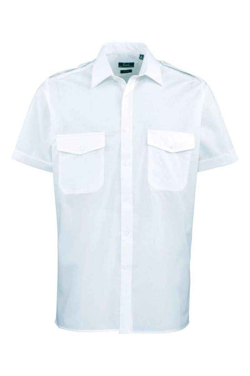 MEN’S SHORT SLEEVE PILOT SHIRT