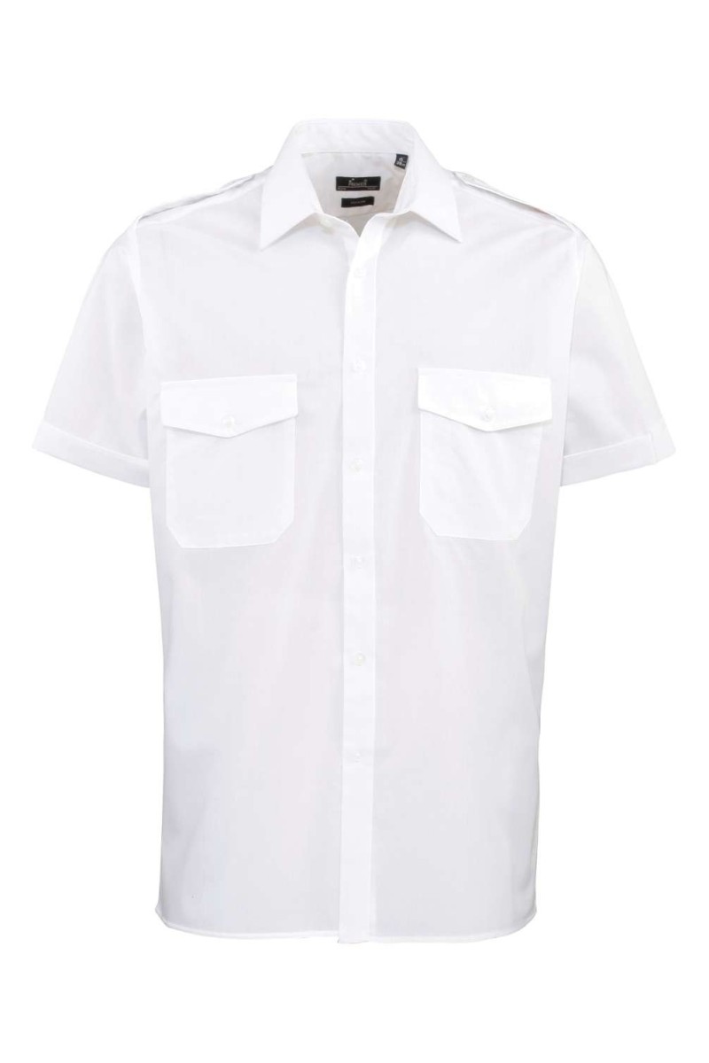 MEN’S SHORT SLEEVE PILOT SHIRT