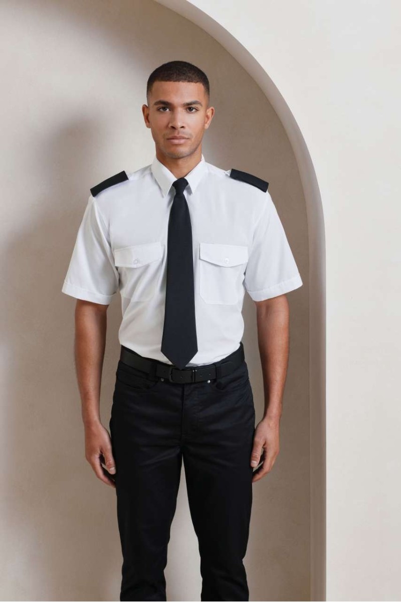 MEN’S SHORT SLEEVE PILOT SHIRT