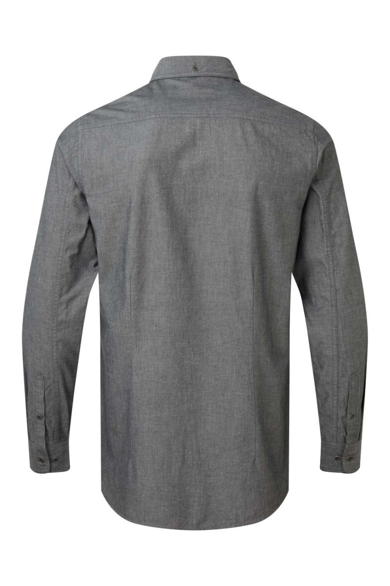 MEN'S ORGANIC CHAMBRAY FAIRTRADE SHIRT