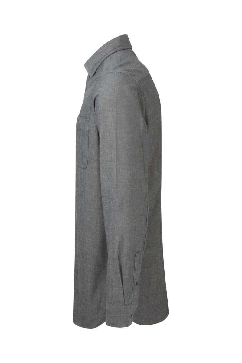MEN'S ORGANIC CHAMBRAY FAIRTRADE SHIRT