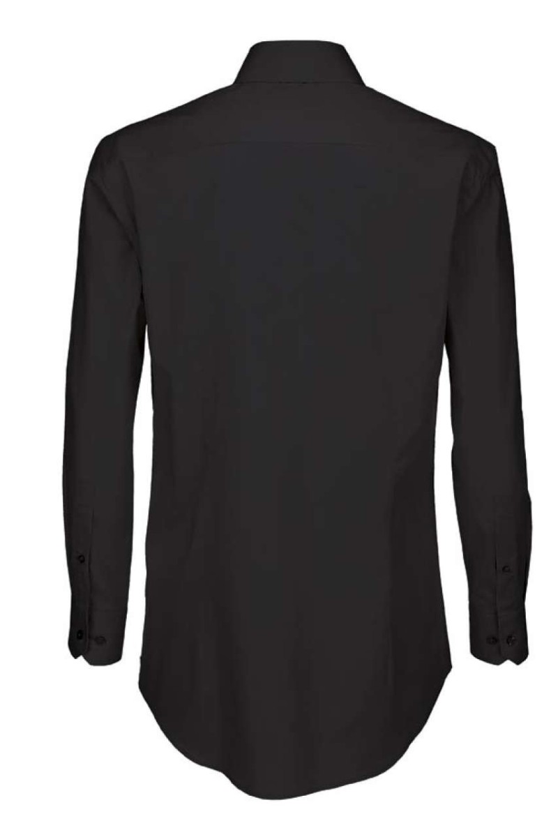 Cămașă pentru bărbați B&C BLACK TIE LSL