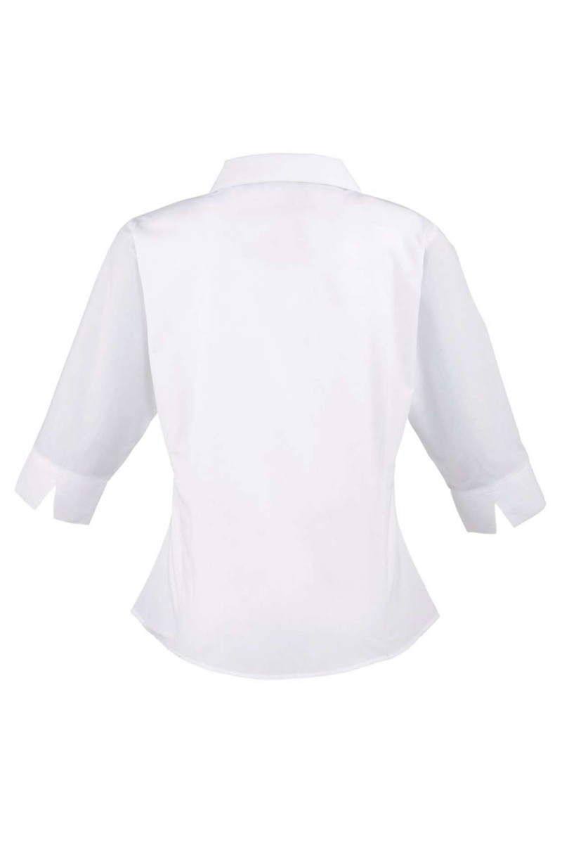 BLUZĂ CU MÂNECĂ 3/4 DIN POPLIN PENTRU FEMEI