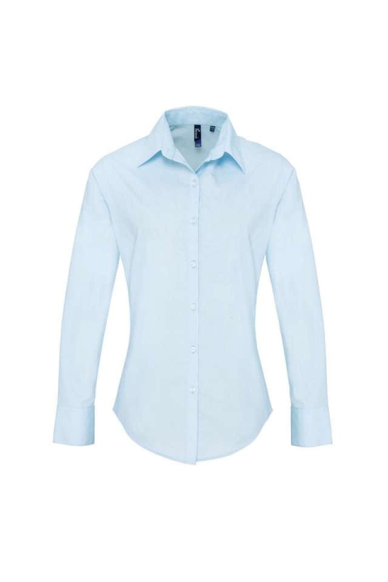 CĂMAȘĂ CU MÂNECĂ LUNGĂ POPLIN SUPREME PENTRU FEMEI