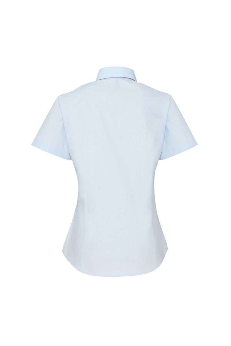 WOMEN'S POPLIN SUPREME SHORT SLEEVE SHIRT