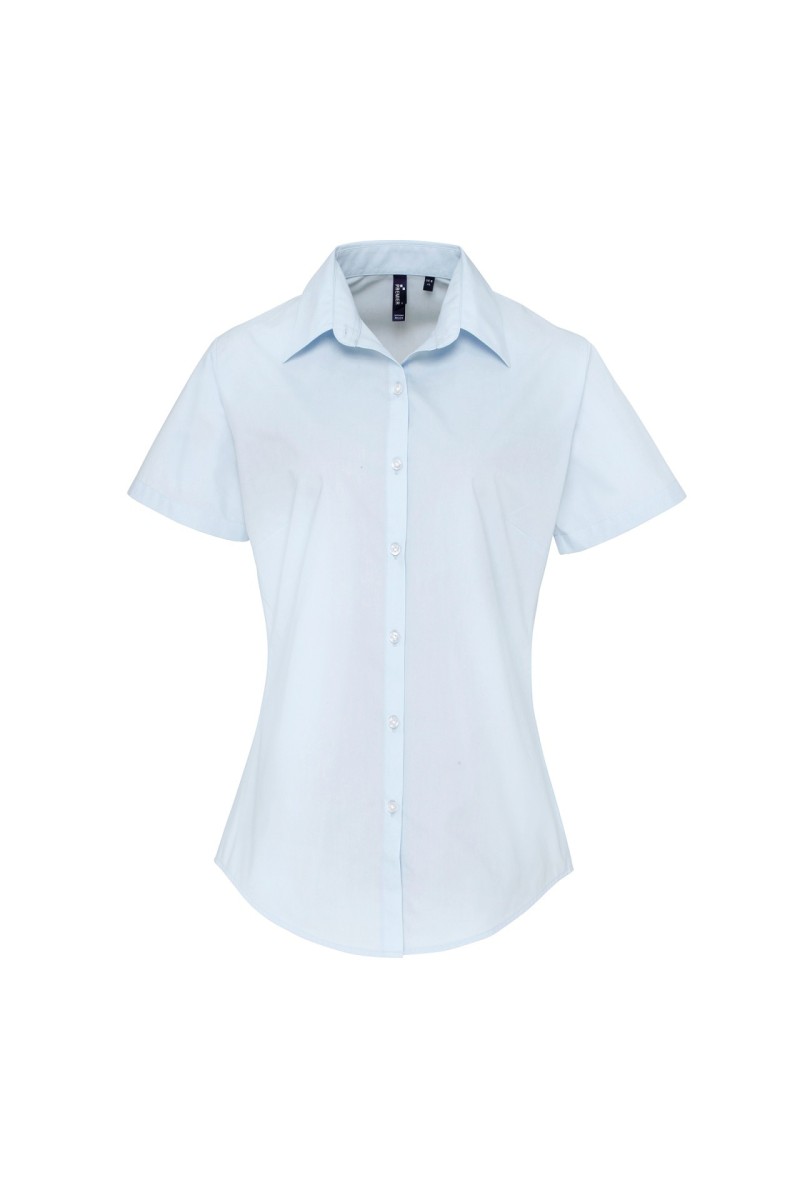 CĂMAȘĂ CU MÂNECĂ SCURTĂ POPLIN SUPREME PENTRU FEMEI