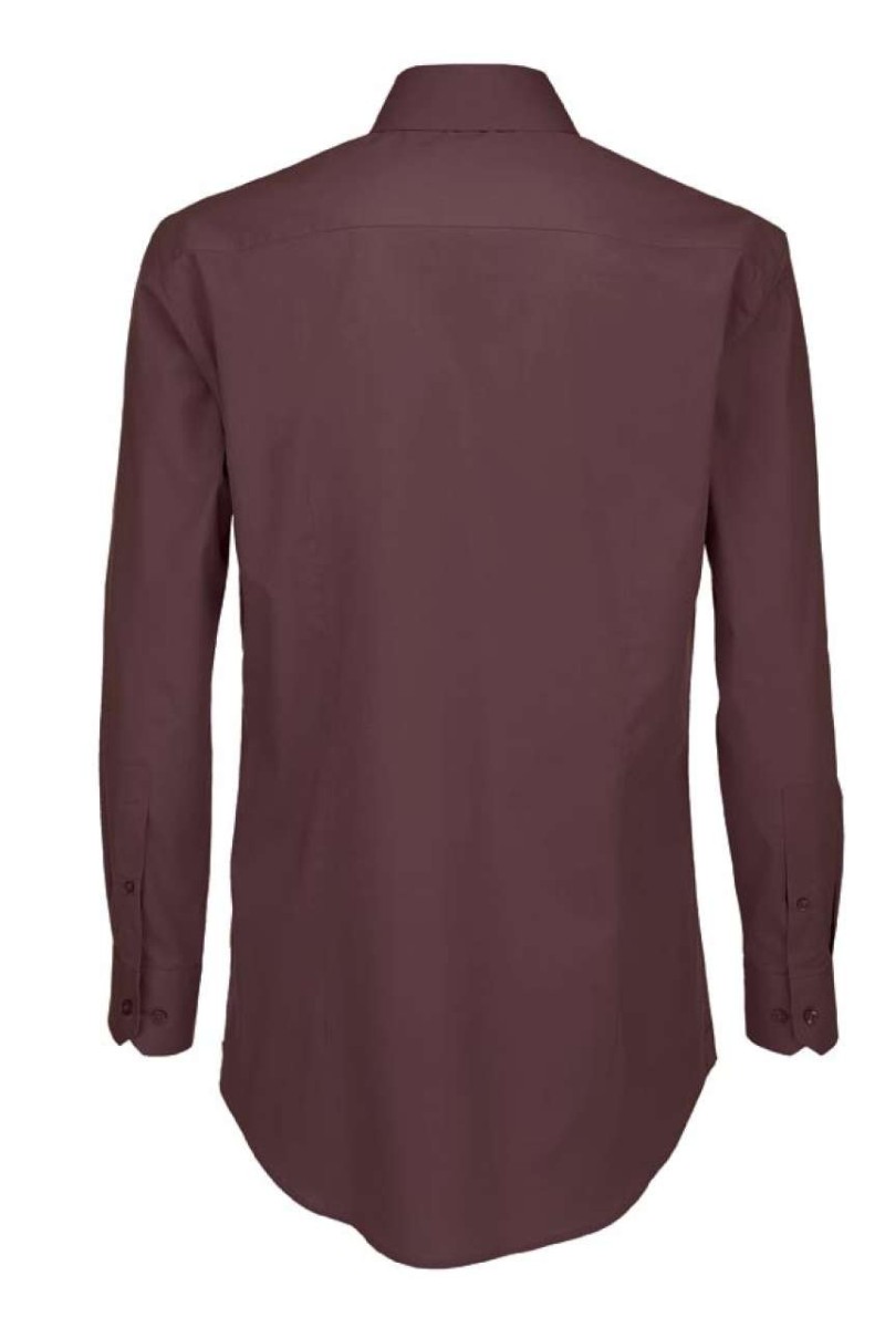 B&C BLACK TIE LSL /MEN