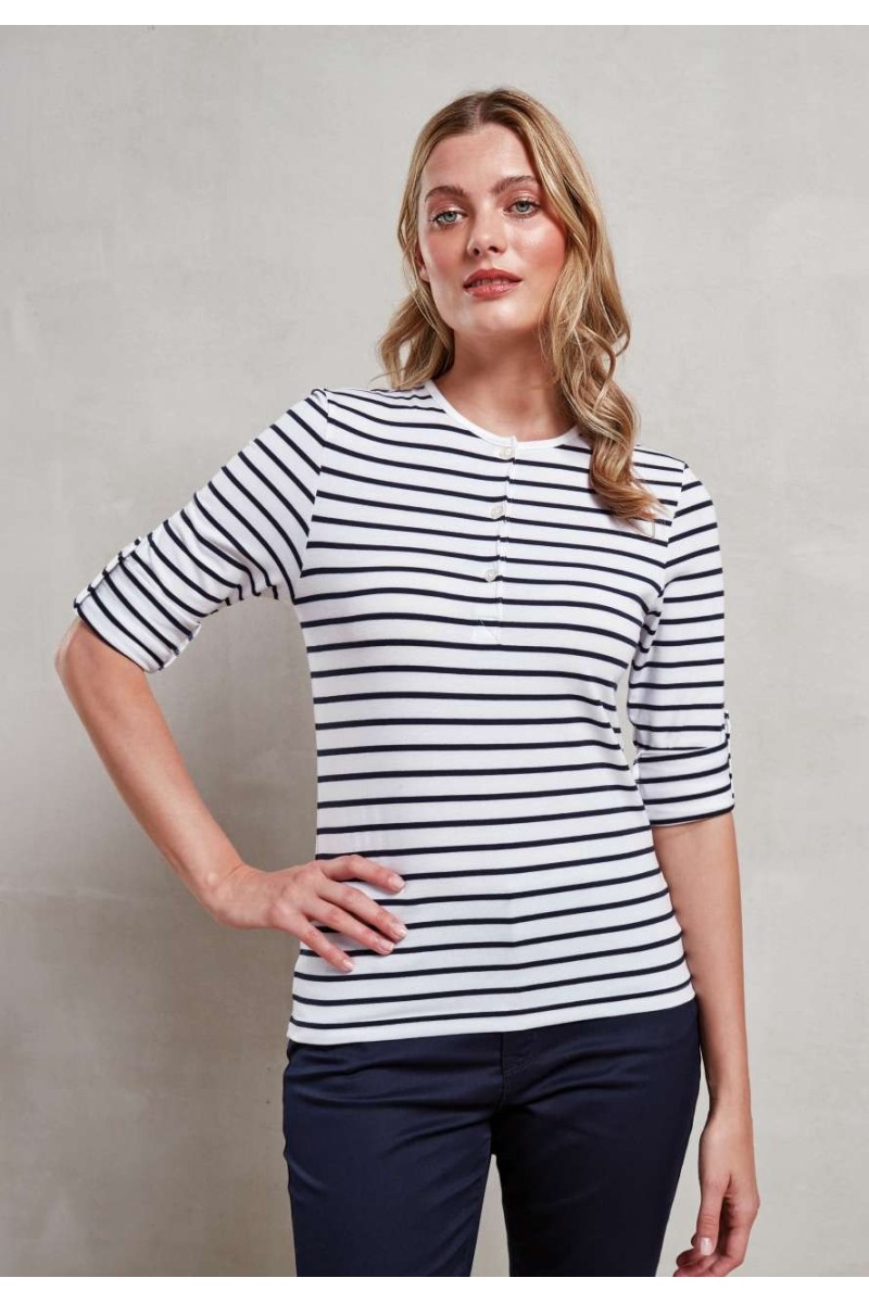 WOMEN'S LONG JOHN ROLL SLEEVE TEE