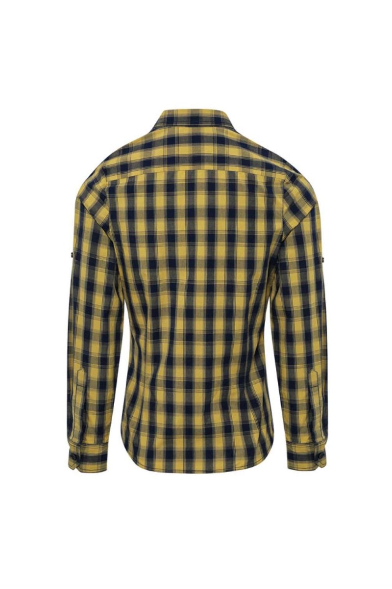 'MULLIGAN' CHECK - WOMEN'S LONG SLEEVE COTTON SHIRT