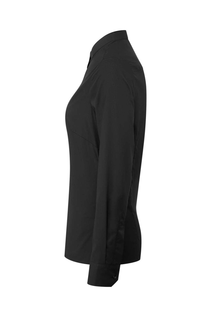 WOMEN’S BANDED COLLAR 'GRANDAD' SHIRT