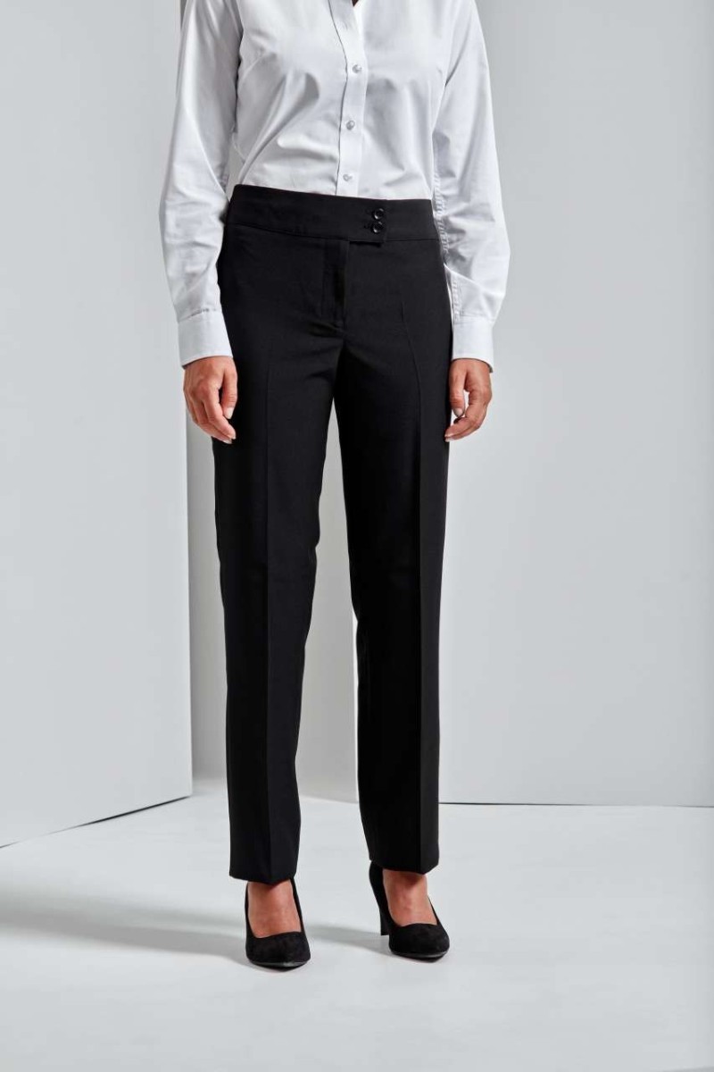 LADIES' 'IRIS' STRAIGHT LEG TROUSERS