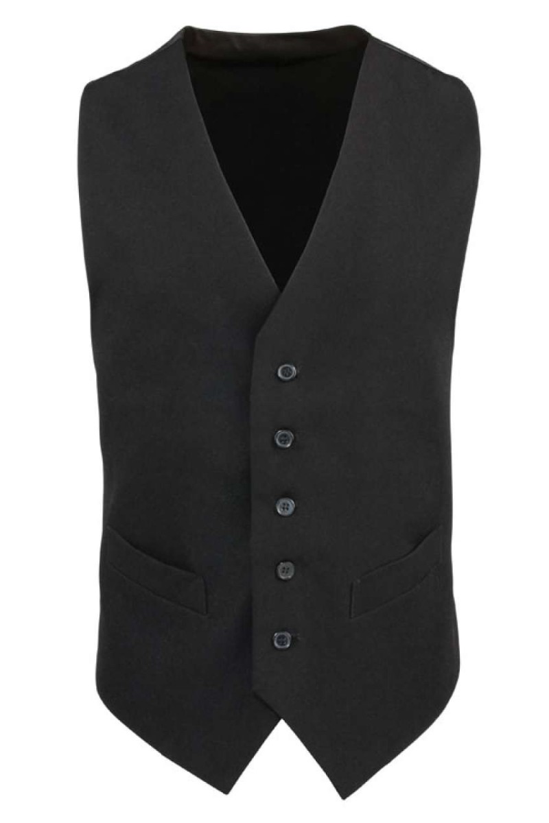 MEN’S LINED POLYESTER WAISTCOAT