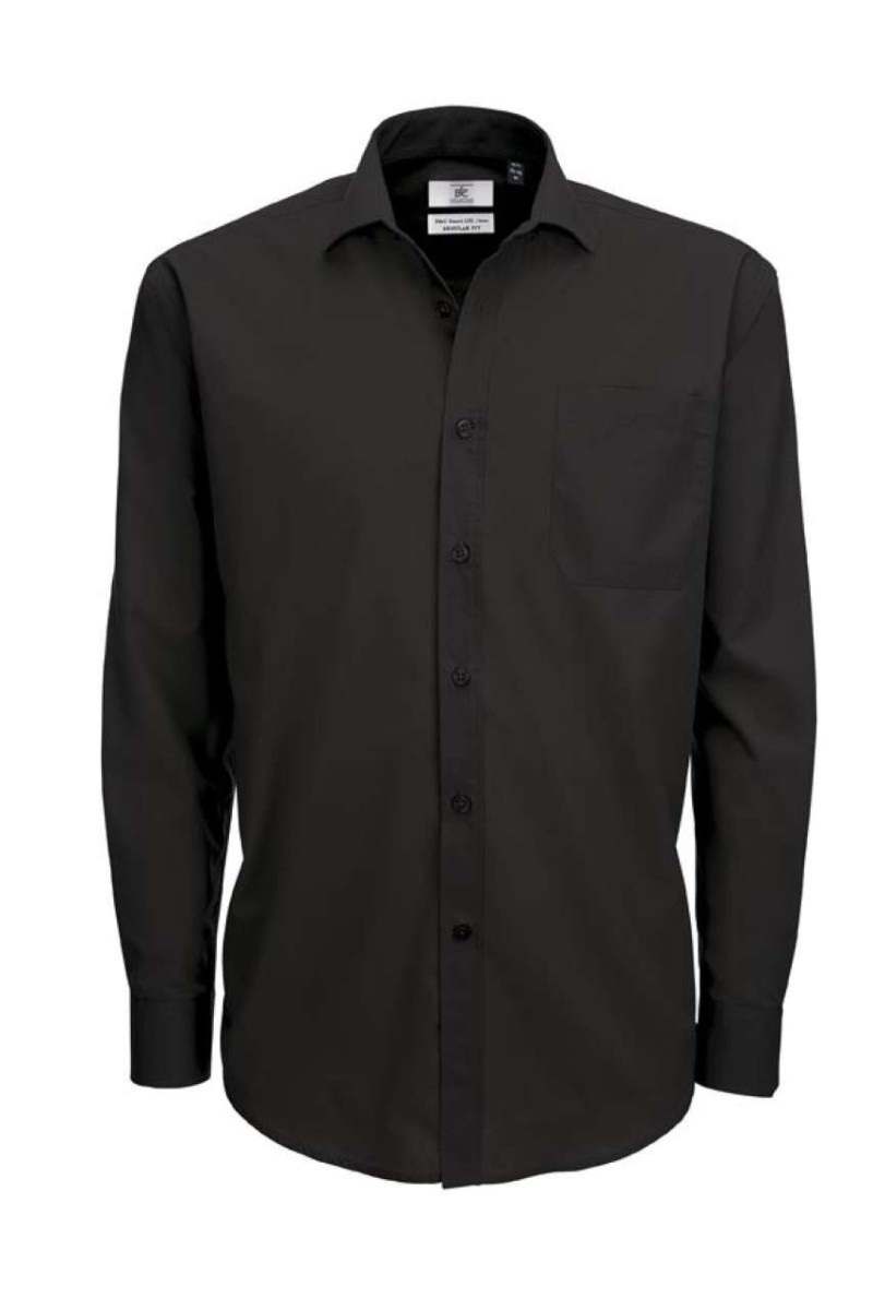 Cămașă pentru bărbați B&C SMART LSL