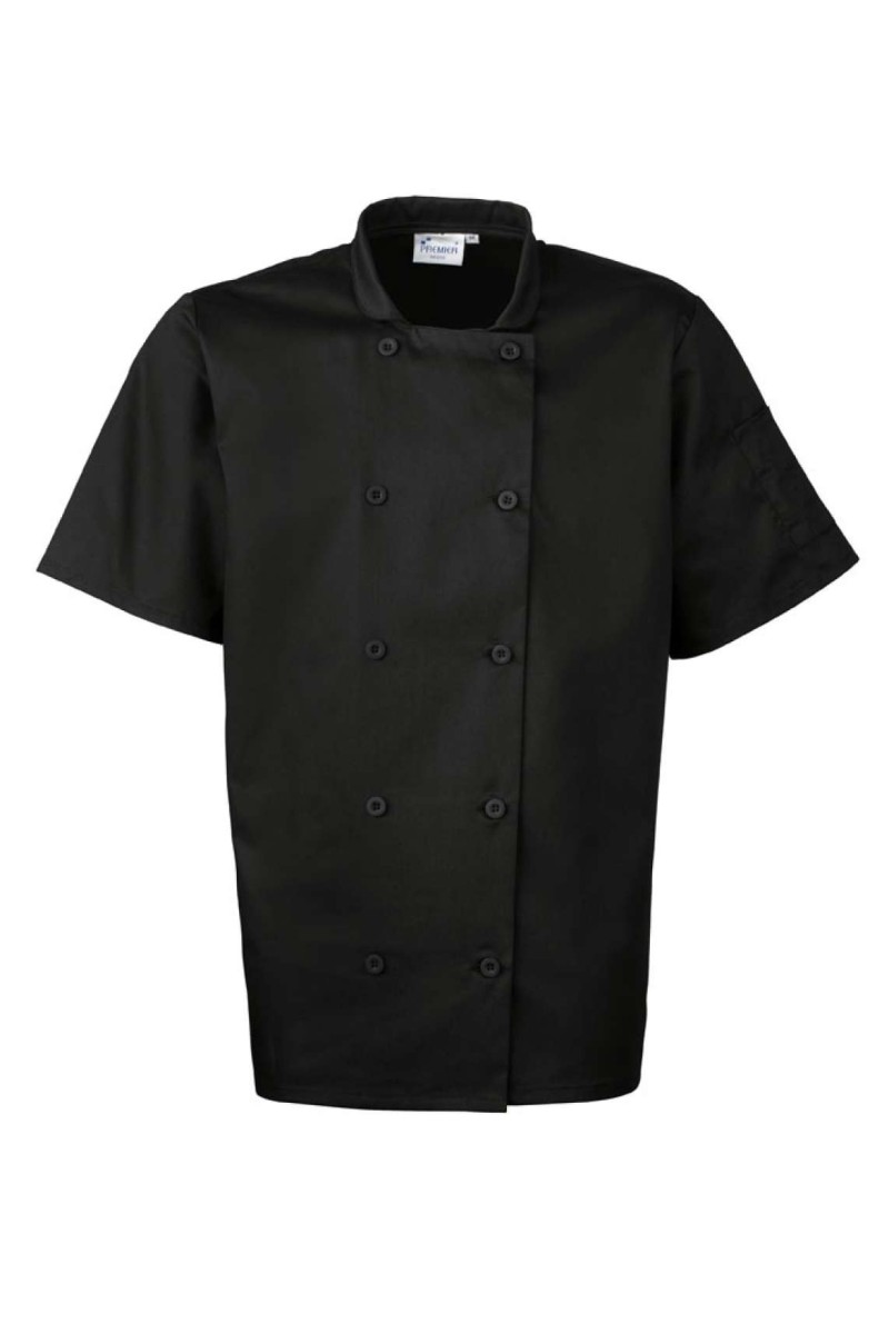 SHORT SLEEVE CHEF'S JACKET