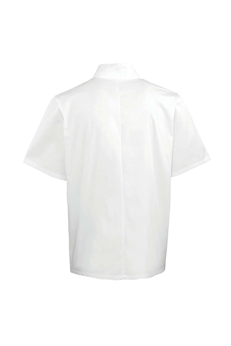 CHEF'S SHORT SLEEVE STUD JACKET