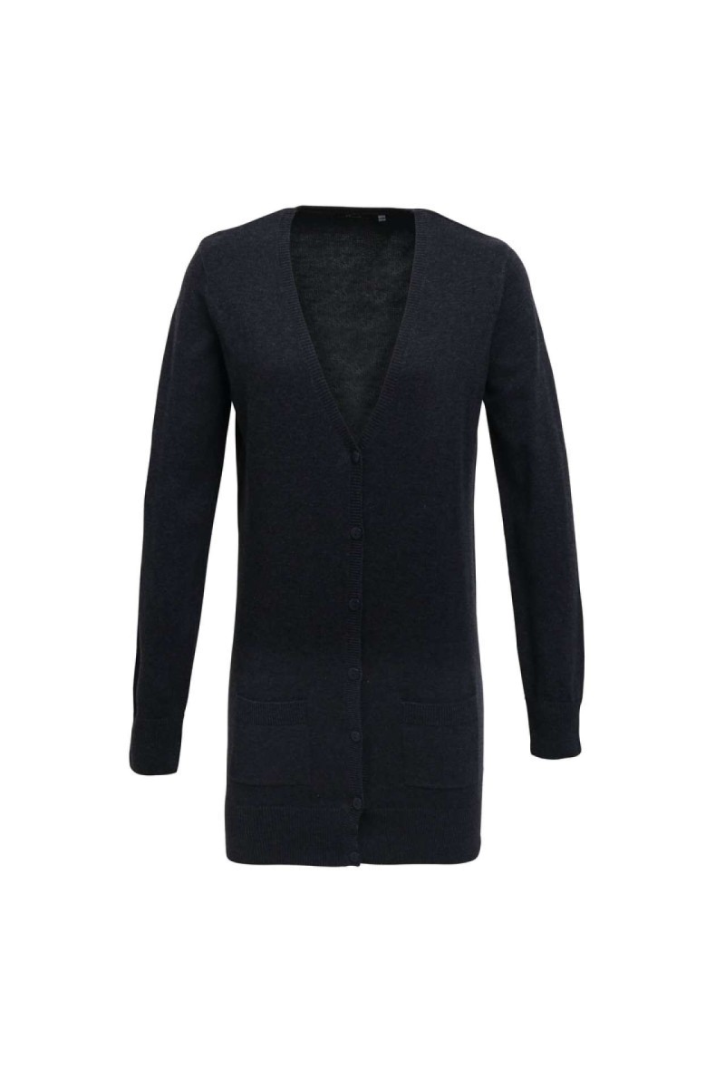 CARDIGAN TRICOTAT DE LUNGIME LUNGĂ PENTRU FEMEI