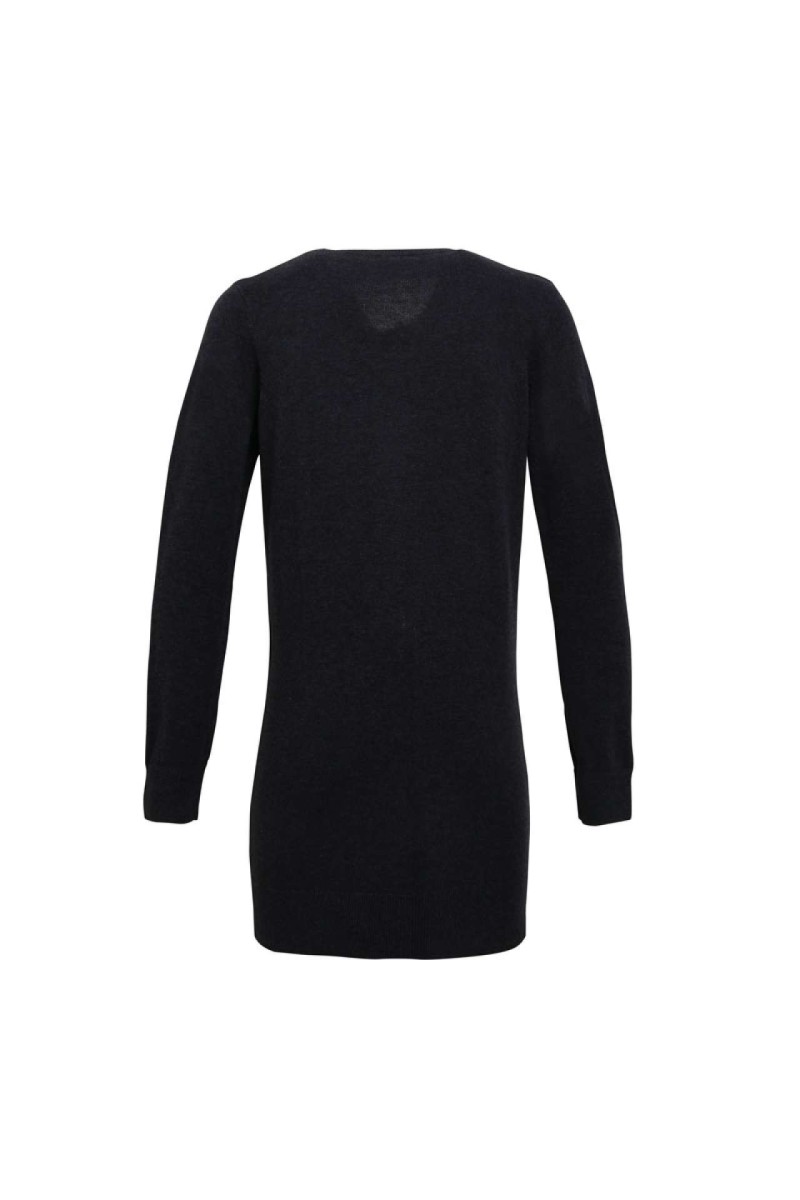 WOMEN'S LONG LENGTH KNITTED CARDIGAN